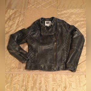 KUT by Kluth/Women’s Jacket NWOT size M distressed black
